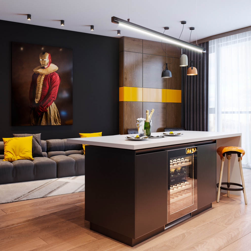 Интерьер квартиры в ЖК "5 Звезд"