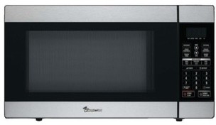 MAGIC CHEF MCD1811ST 1.8 Cubic-ft, 1,100-Watt Stainless Microwave with Digital T
