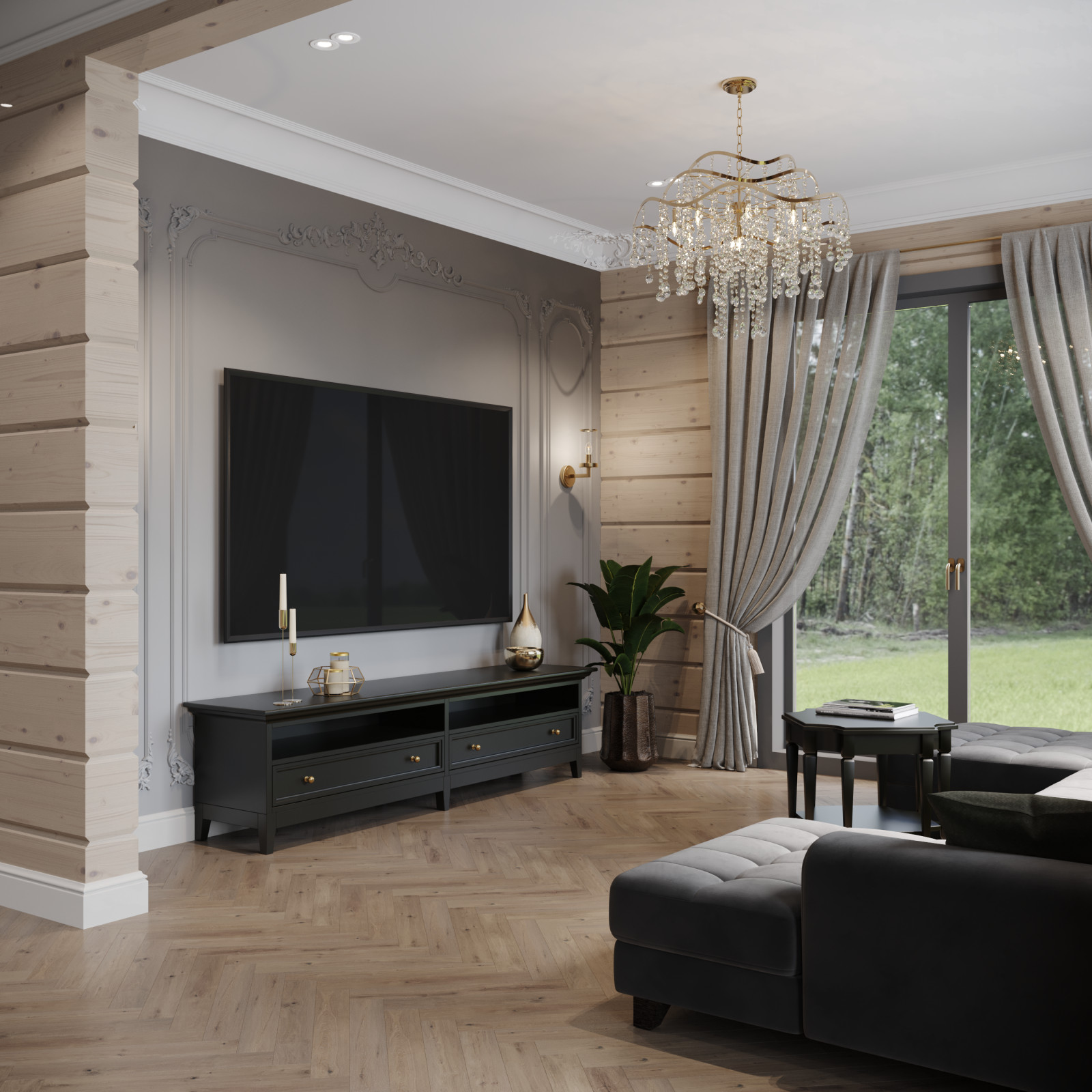 Проект загородного дома в Репино Парк