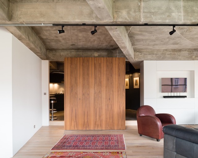 Clerkenwell Loft No3 contemporary-living-room