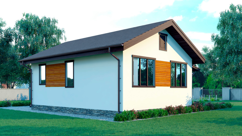 Каркасный дом, проект 16СБ01-ДО-8X9-85