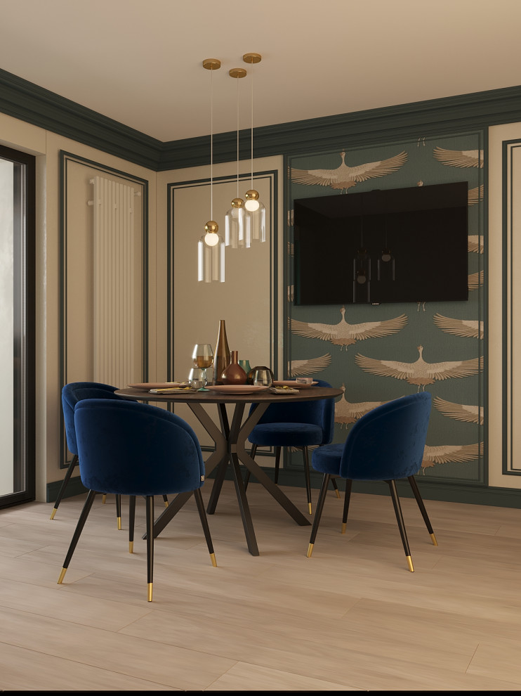 Кухня из проекта "Рай цвета грозового неба"