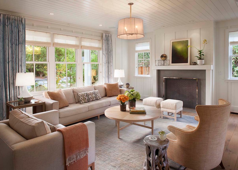 Inspiration for a country living room in San Francisco.