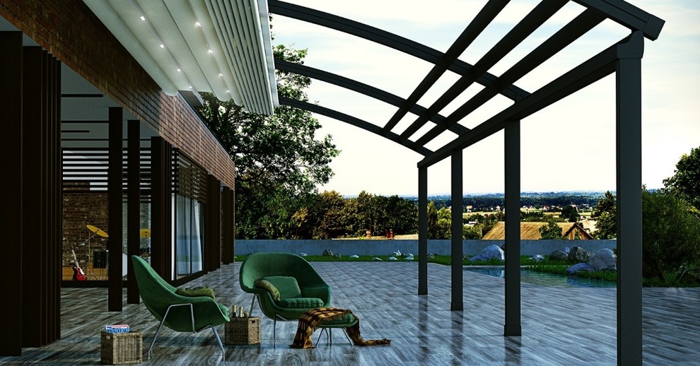 Photo of a transitional patio in Sydney.