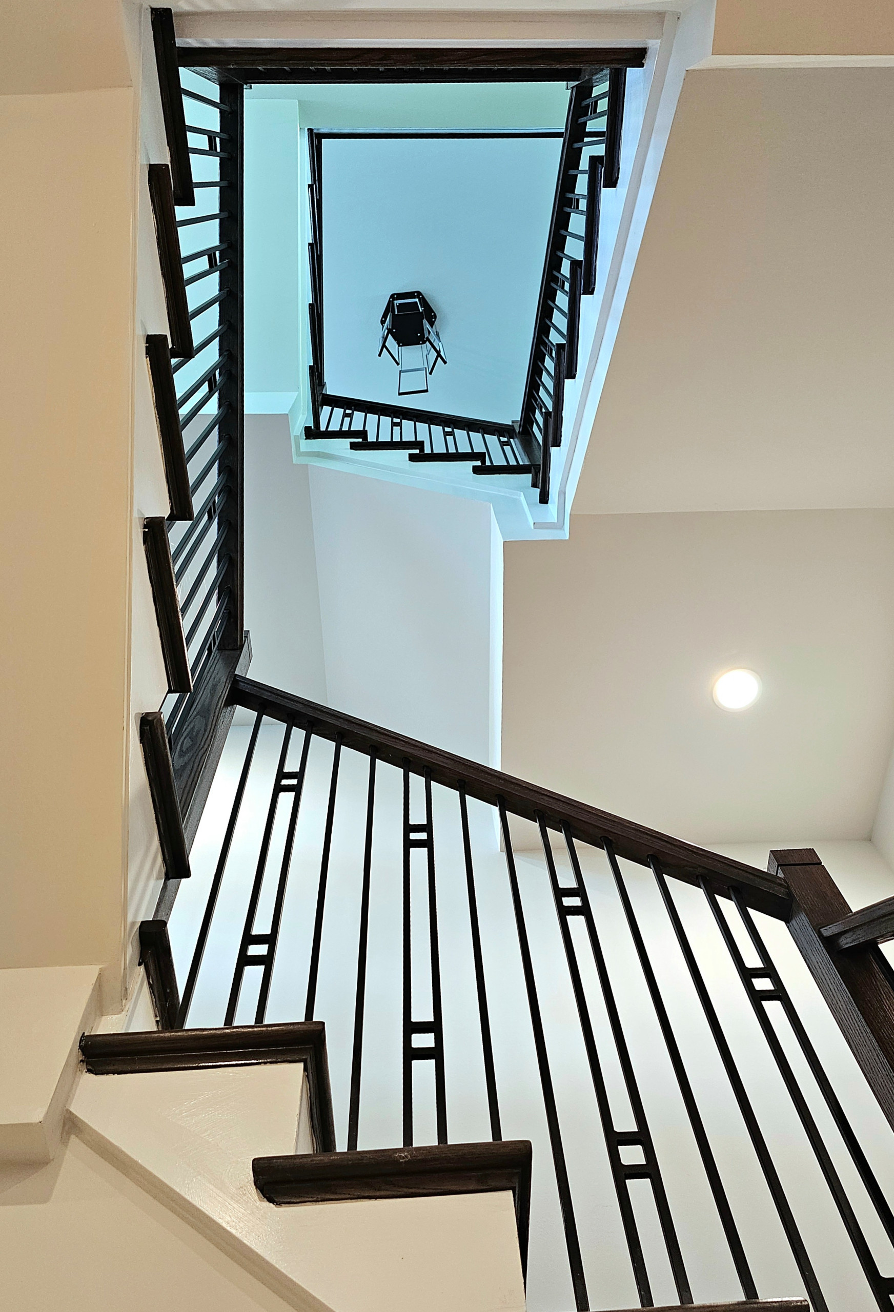 109_Impressive Floating Staircase in Countryside Retreat, Upper Marlboro, MD