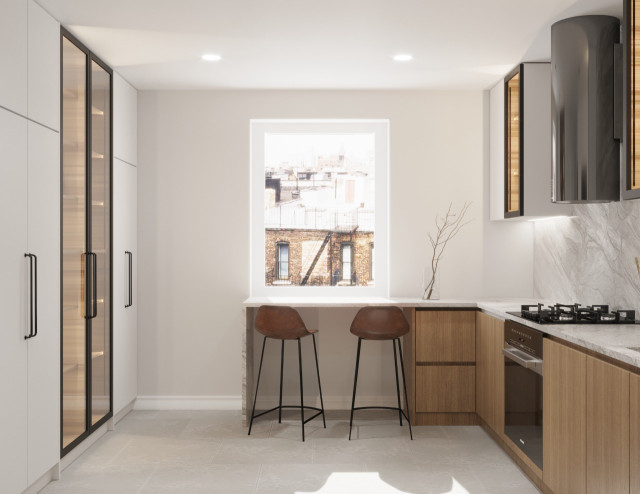 Park Avenue Kitchen Remodel minimalistisch-kueche