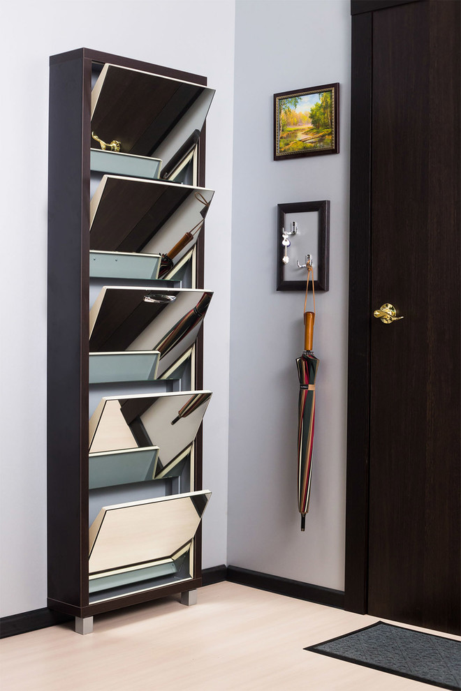 Обувные шкафы серии ЛЮКС 5 секций