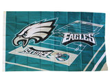 Philadelphia Eagles 3' x 5' Polyester Flag, Pole and Mount