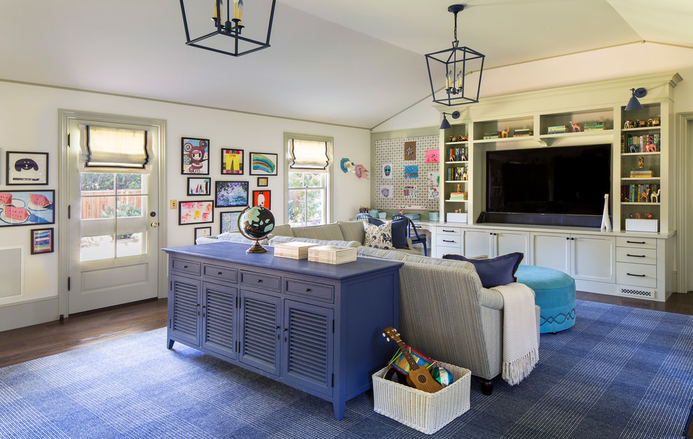 Playroom - Interior design by Tineke Triggs of Artistic Designs for Living. Photography by Laura Hull.