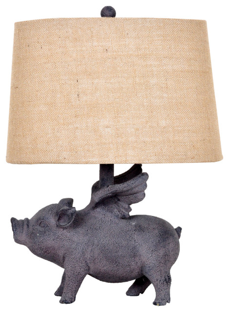 Hogs Fly Table Lamp, Grey
