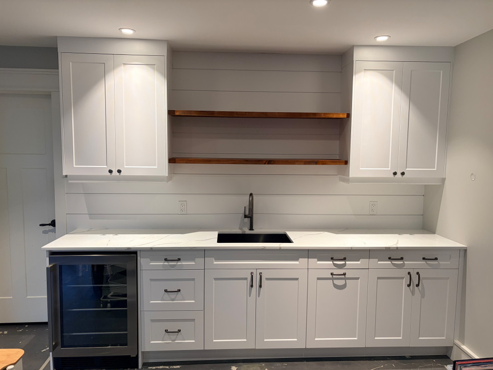 Custom Kitchenette & Coffee Bar