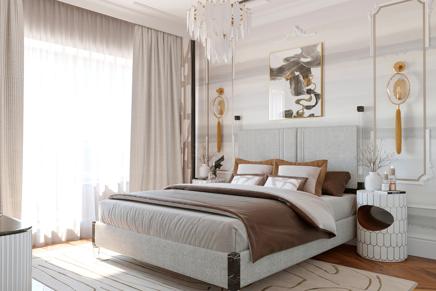 Интерьер коттеджа в "Гринвиль-парк"