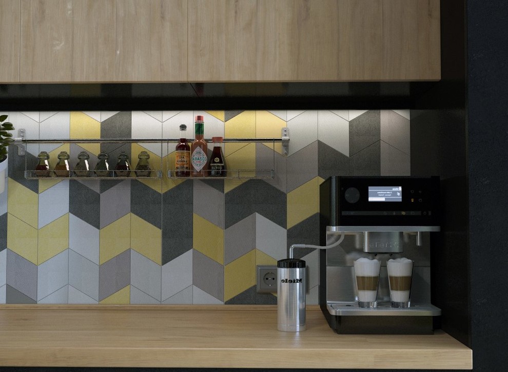 МИНИМАЛИСТИЧНЫЕ ФАКТУРЫ БЕТОНА И ДЕРЕВА В КОНТРАСТНОМ ИНТЕРЬЕРЕ