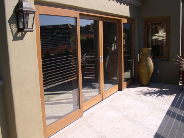 Photo of a mid-sized modern exterior in San Diego.