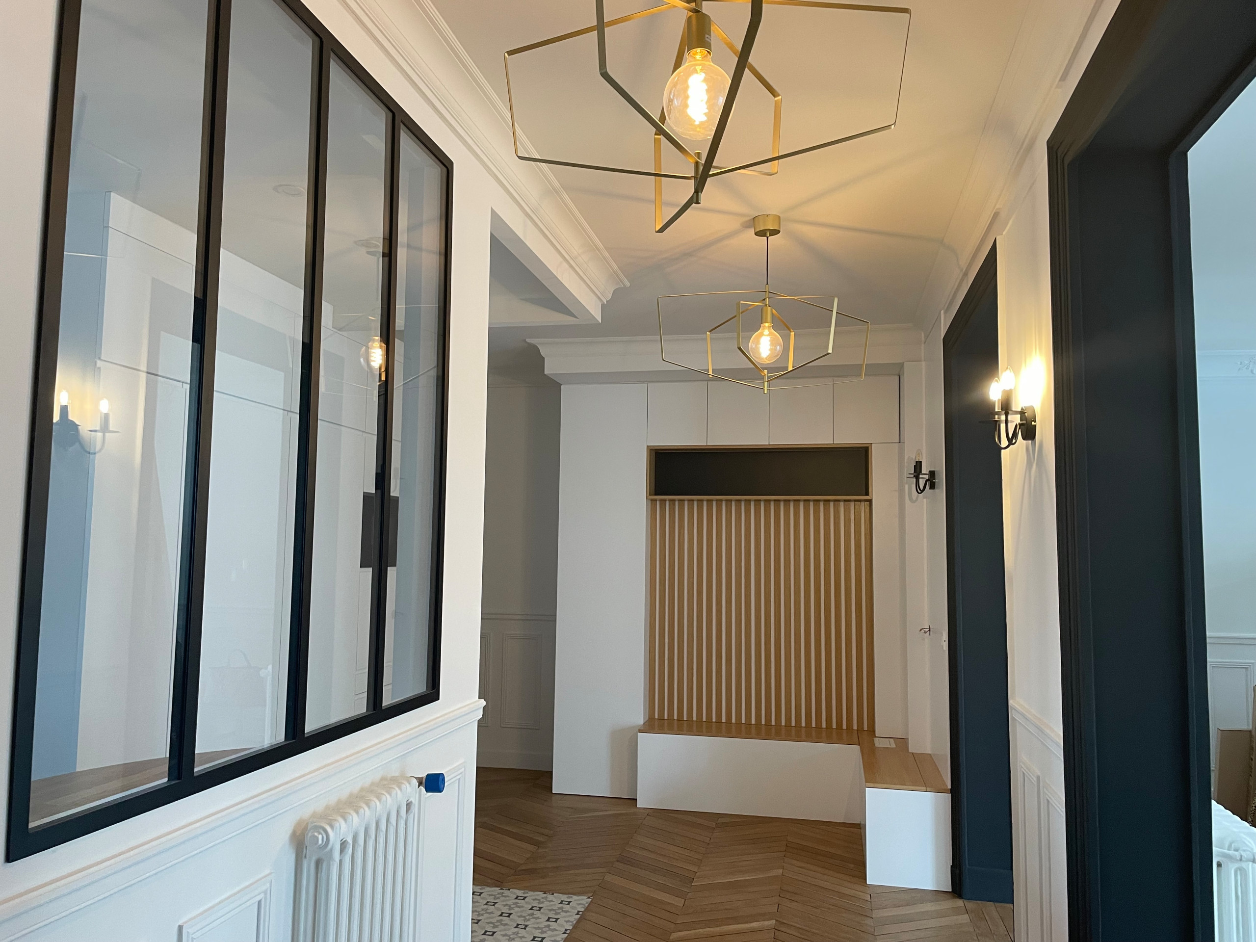 Rénovation d'un appartement haussmannien de 150m²