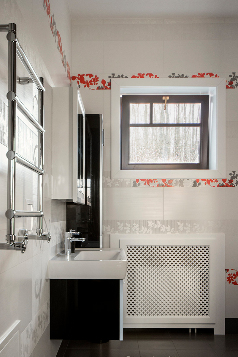 Дом из бруса в поселке Гавриково. Санузлы.