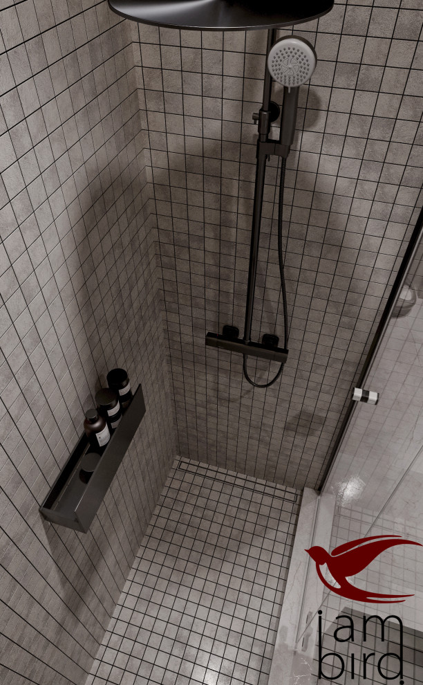 Натуральные оттенки в интерьере квартиры в ЖК "Лефорт" 130 кв.м