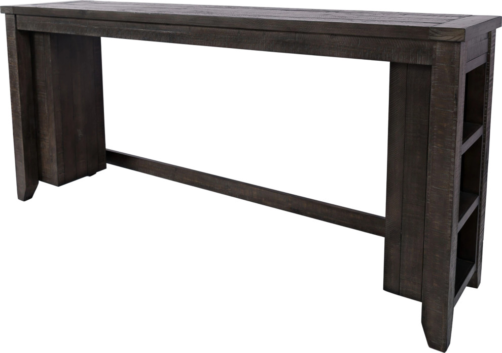 Madison County Console Dining Table Set Transitional Indoor Pub And