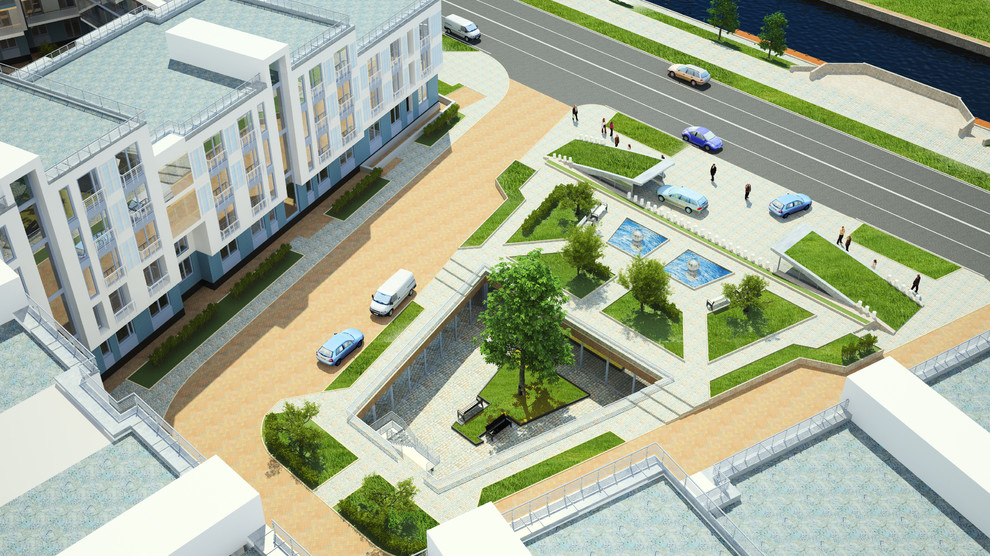 БАЛТИЙСКАЯ ЖЕМЧУЖИНА Малоэтажный жилой комплекс "Балтийская ревьера"