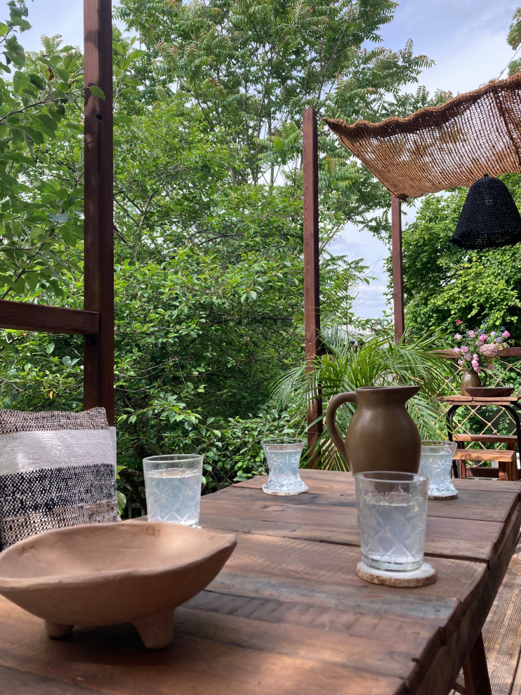Rénovation d'une terrasse Wabi-Sabi
