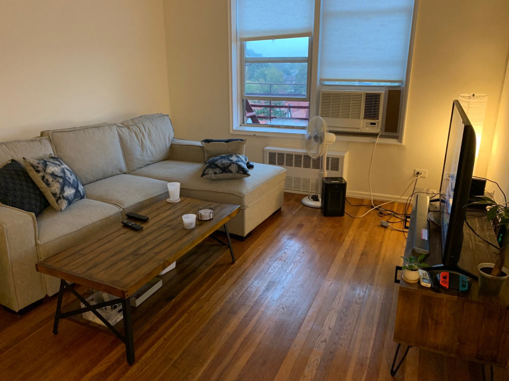 Coffee table too big with new couch...