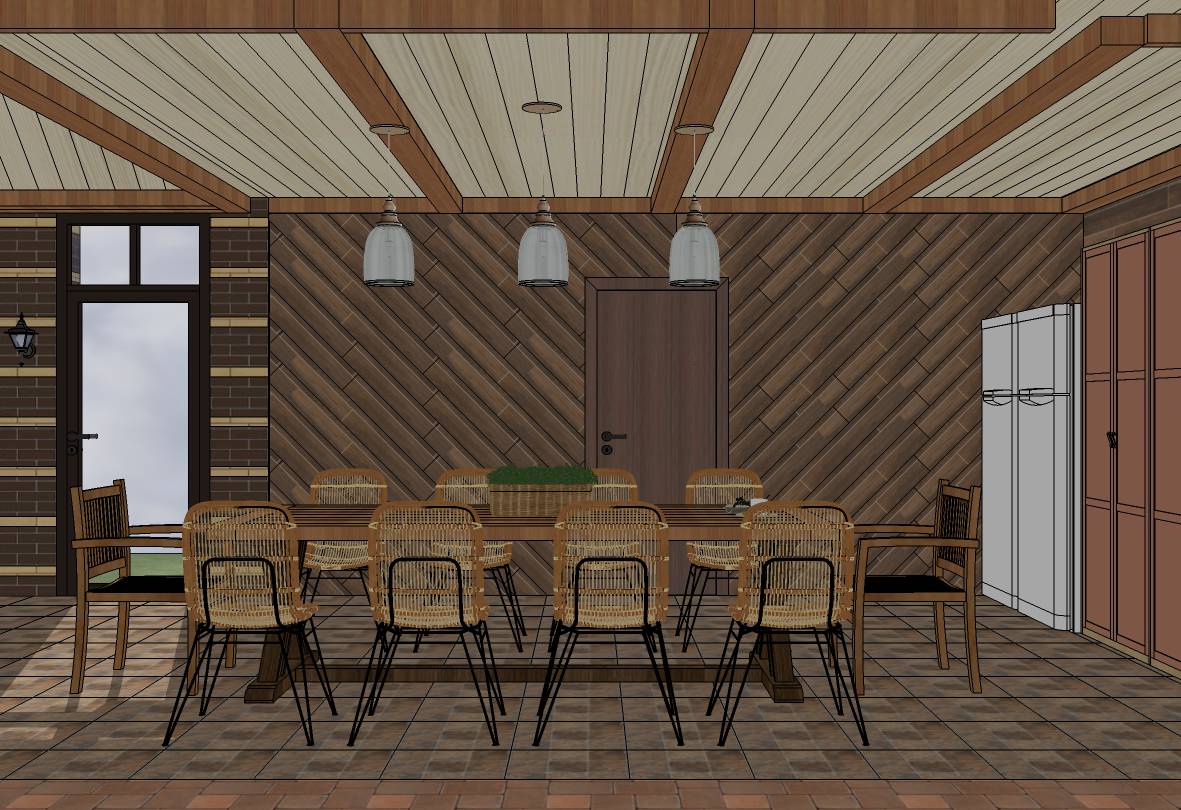 Летняя кухня