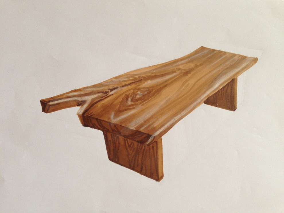 Интерьерные скетчи