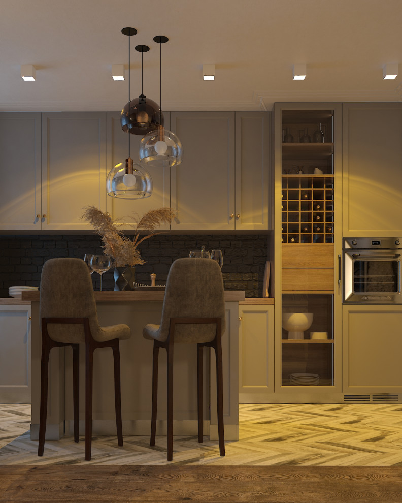 Кваритра ЖК Глумилино гостиная