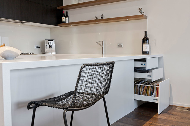 Black Rock Kitchen/Storage contemporary-kitchen