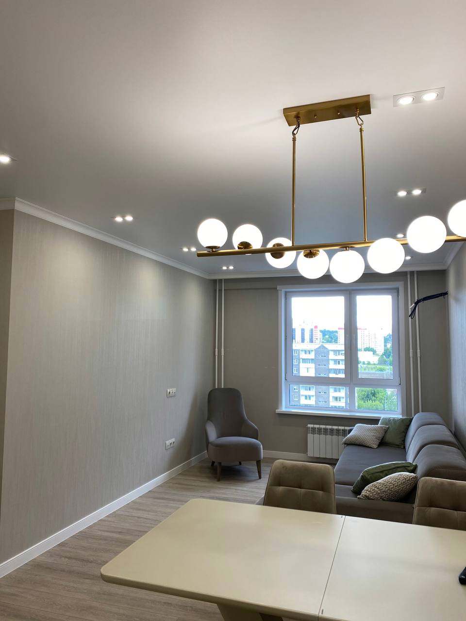 Двух комнатная квартира под ключ по адресу Ладо Кецхавели 37