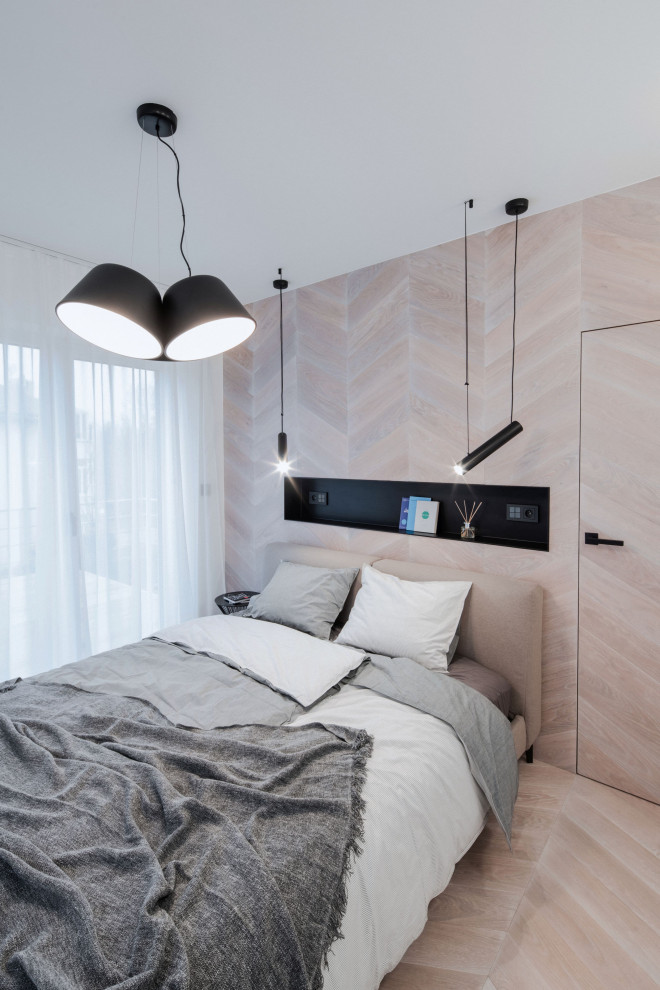 Photo of a modern bedroom in Valencia.