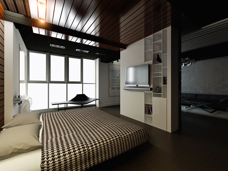 ИНТЕРЬЕР ОДНОКОМНАТНОЙ КВАРТИРЫ В ЖК «АДМИРАЛЬСКИЙ»