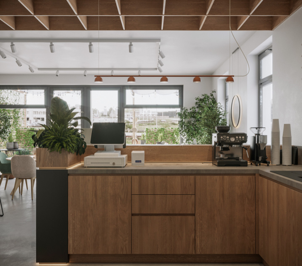 кофе бар при салоне красоты