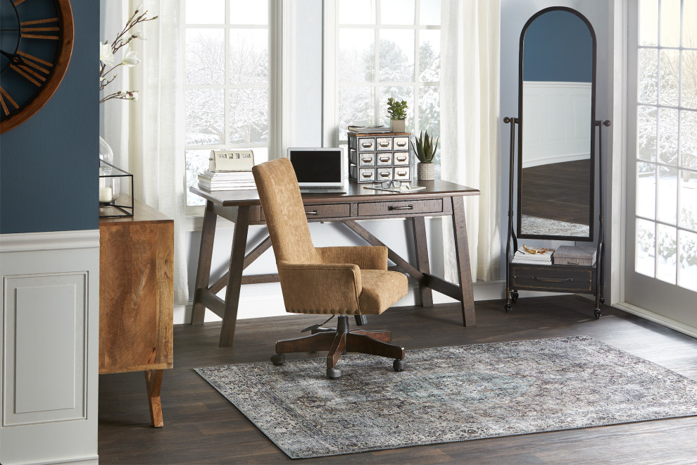 Johurst Home Office Desk Industrial Home Office Minneapolis by