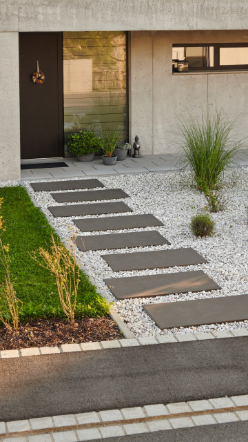 Wege verbinden | Garten, Eingang + Einfahrt moderne-entree
