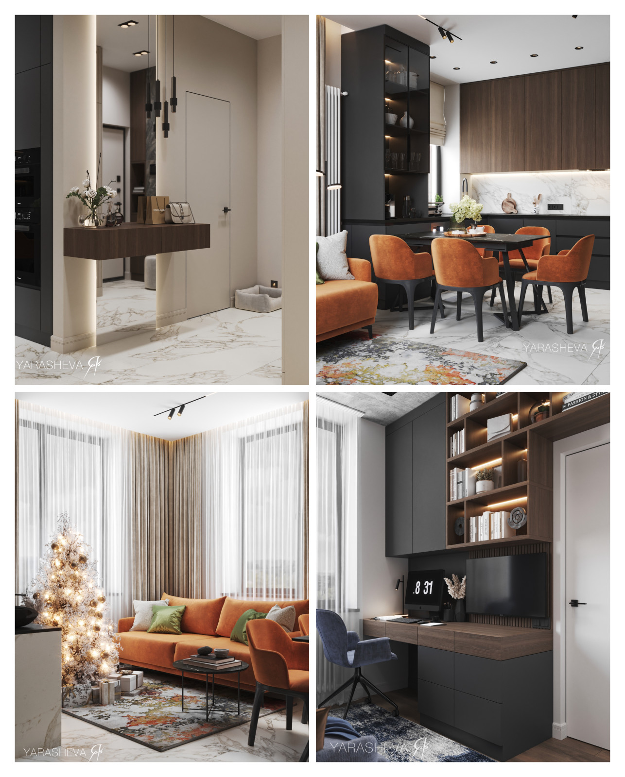 Дизайн - проект квартиры в ЖК Зорге 9