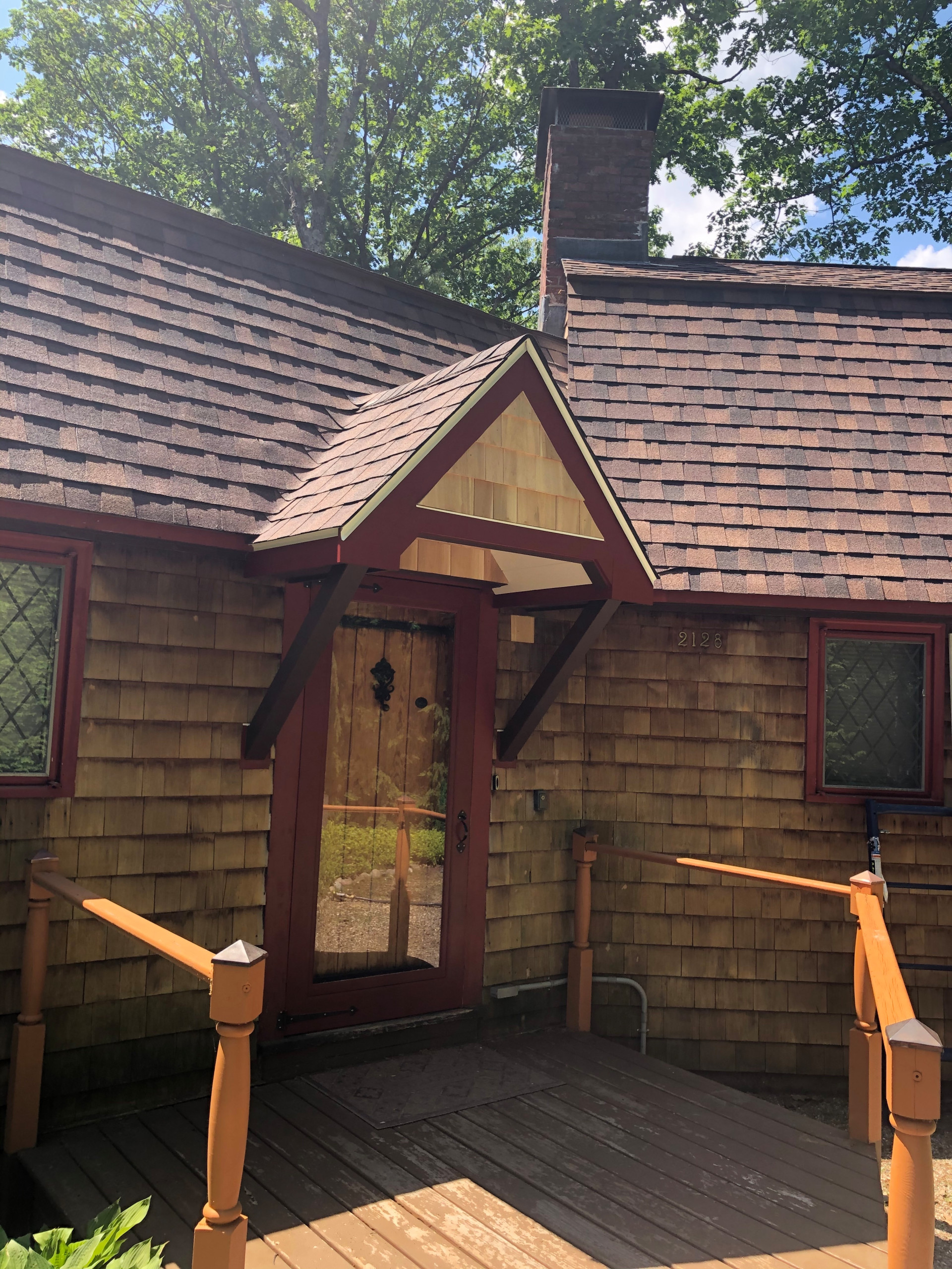 Concord Front Entry Roof
