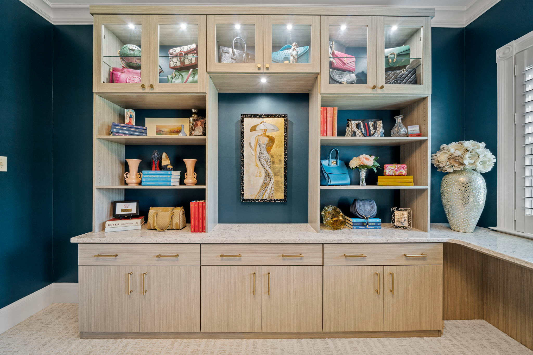 Upscale Closet and Office