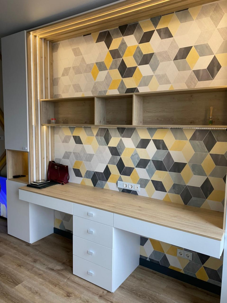 Квартира для семьи с тремя детьми "Стоун терапия"