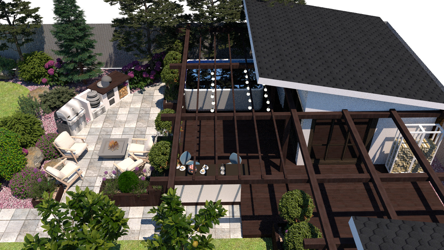 Как переделать бабушкин домик для молодоженов