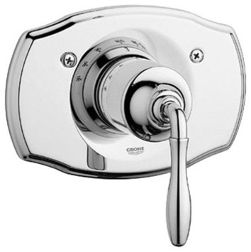 Grohe Seabury Thermostat trim with lever handle
