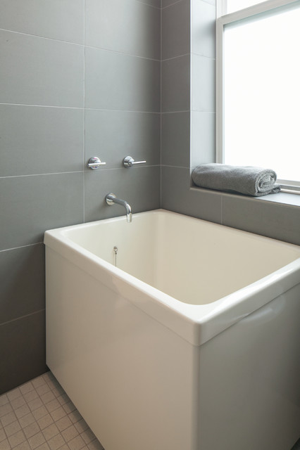 Loft Conversion trendy-badevaerelse