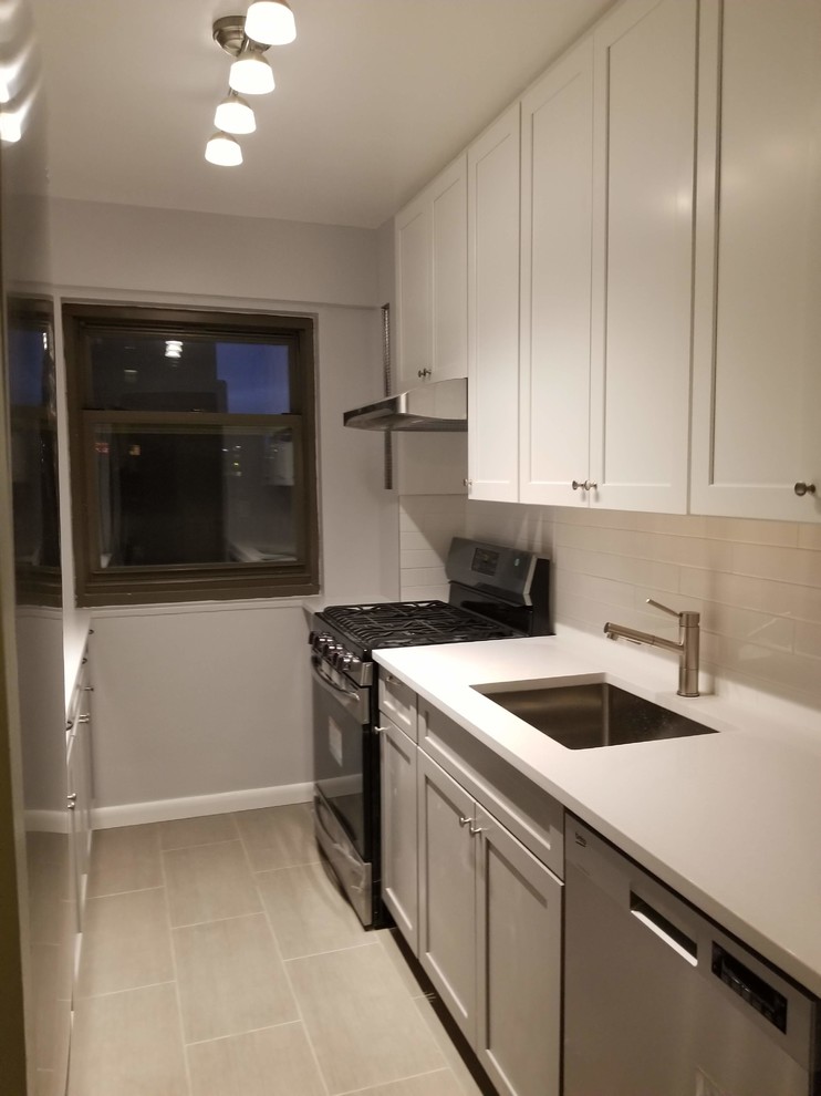 Kitchen renovation in Co-op apartment in Astoria