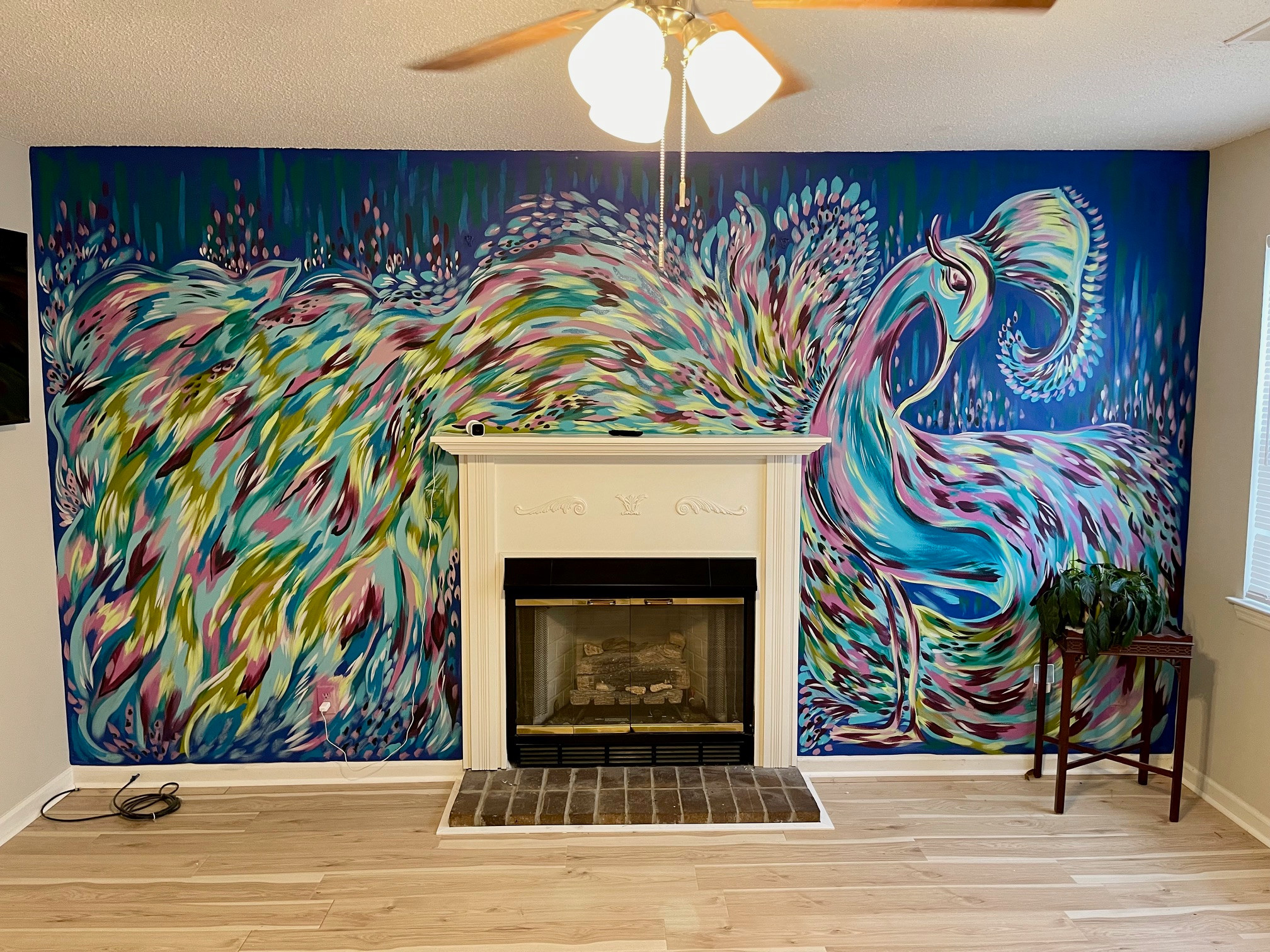 Eclectic living room photo in Other