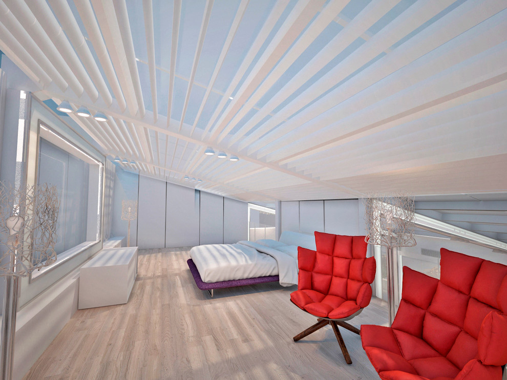 Проект 79 - Интерьер двухуровневой квартиры (12 вариант)