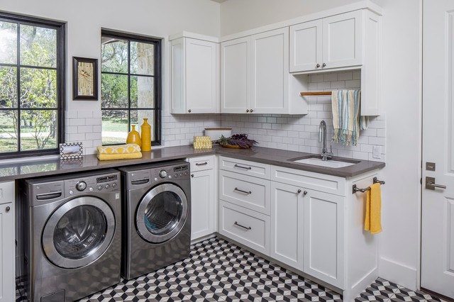 Transitional Laundry Room transitional-utility-room