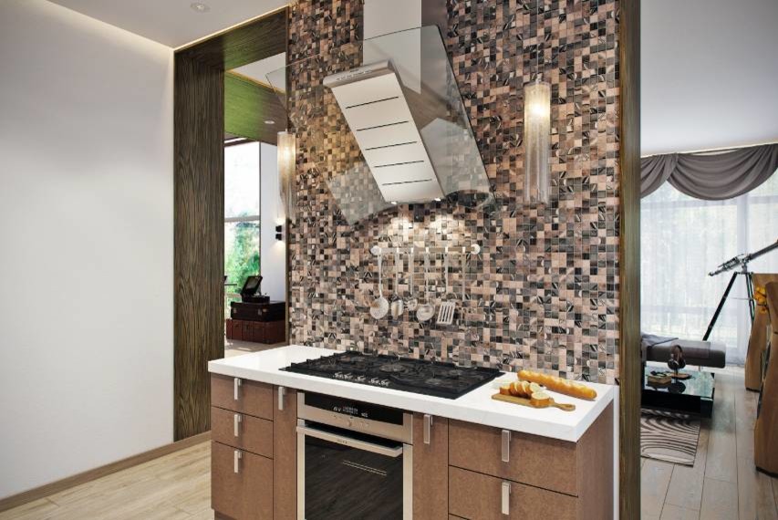 Интерьер загородного дома в Подмосковье.