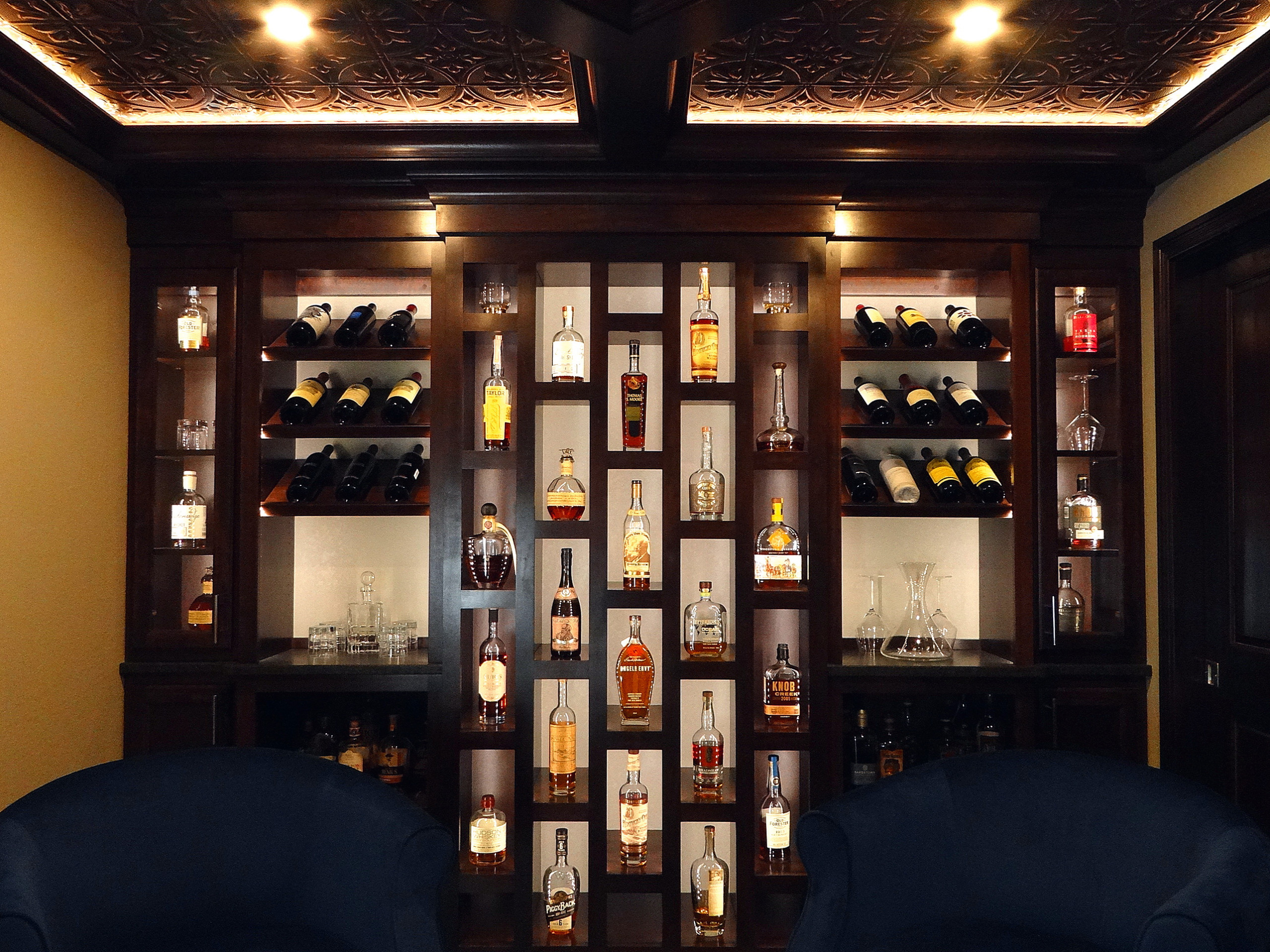 Sussex Residence - Lower Level Wine Room