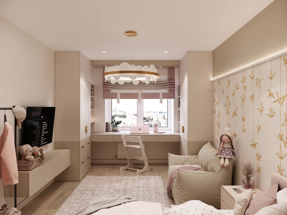 Спальня для девочки 16 кв. м.