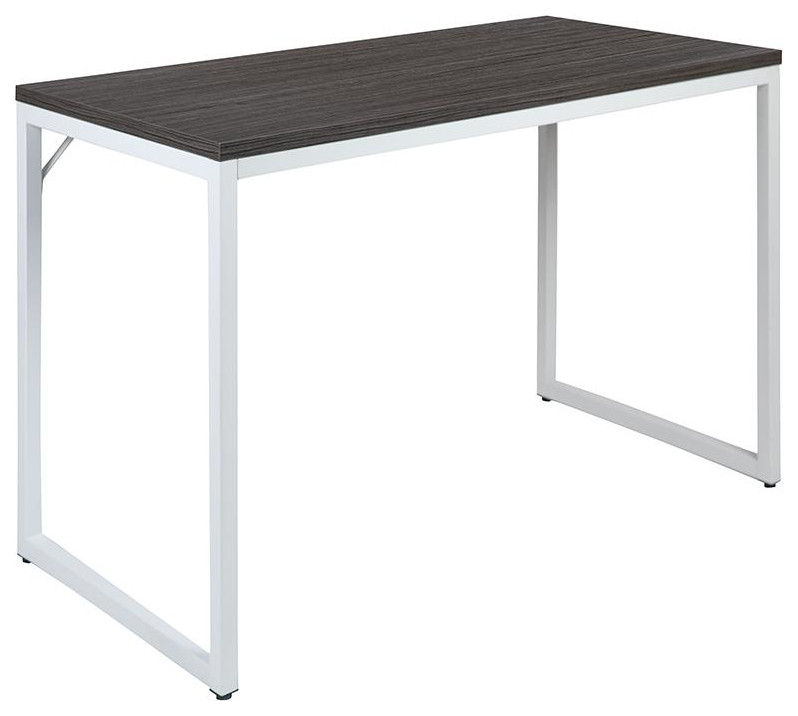 Modern Commercial Grade Desk Industrial Style Computer Desk Sturdy Home